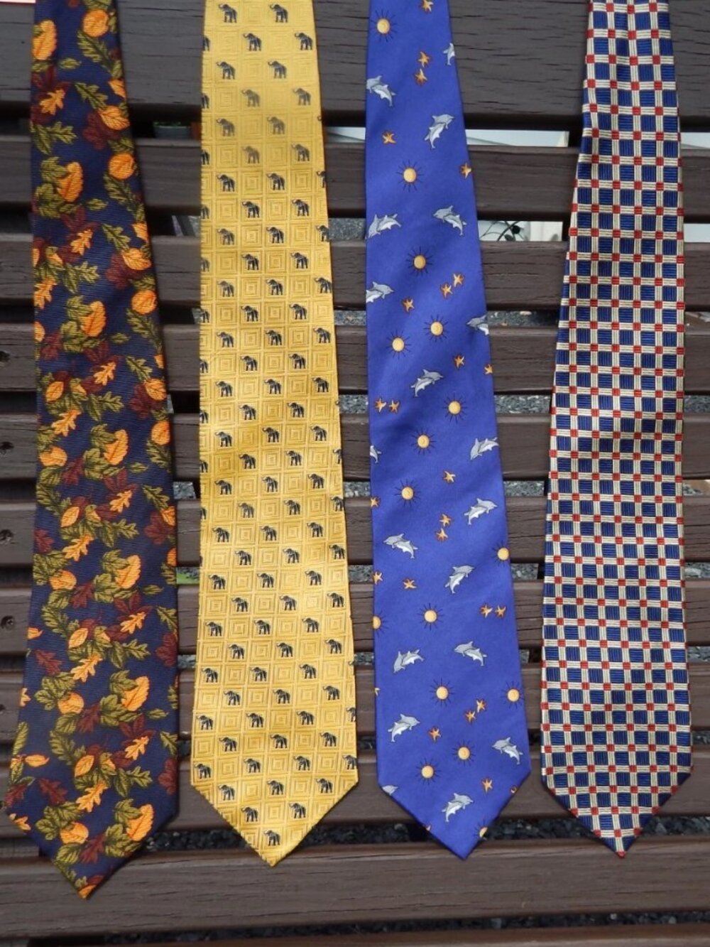 Vintage Paul Frederick 100% Silk Mens Lot of Neckties Ties Tie Lot
